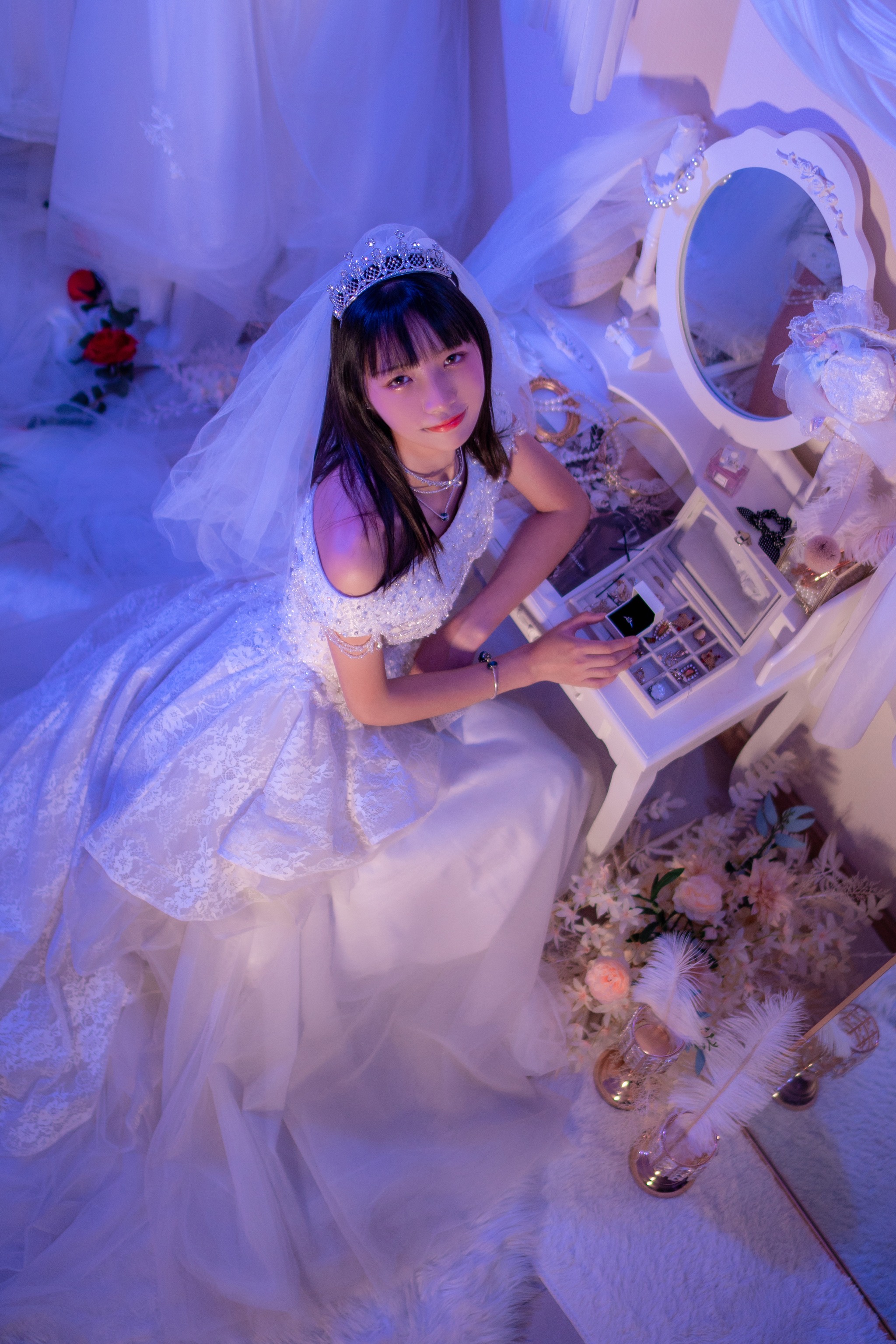 图片[1]-西瓜少女 西呱呀呀呀 – NO.019 西瓜少女(西呱呀呀呀) 花嫁 [33P]-XikXak